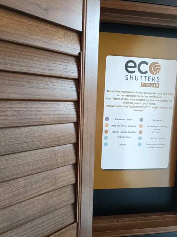 Eco Plantation Shutters Timber for windows - Image 3